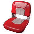 Tempress Tempress 45611 All-Weather High-Back Boat Seat - Red/Gray 45611